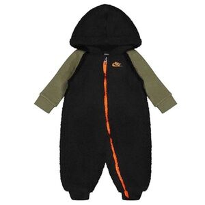 Nike Baby Unisex Hooded Full Zip Sherpa Coverall 6M